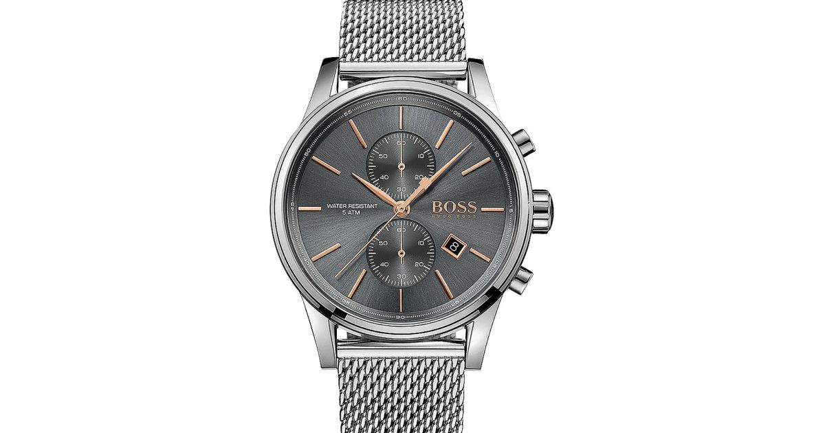 Hugo boss sale jet mesh watch