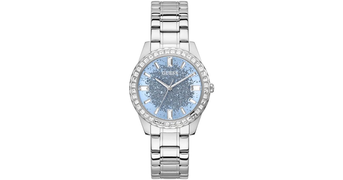 Guess glitter watch new arrivals