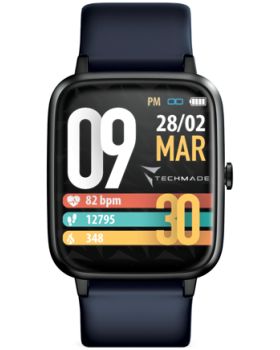 Techmade Move Smartwatch TM-MOVE-SBL