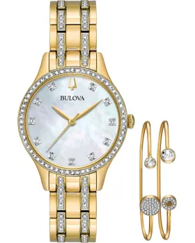 Bulova Crystal Swarovski Gift Set 98X119